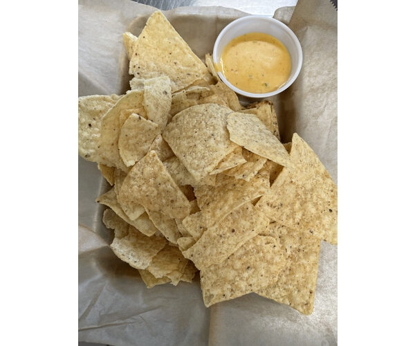 Chips and house made queso